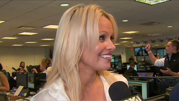 Pamela Anderson on BGC Charity Day