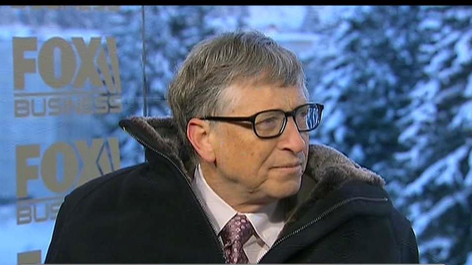 Microsoft founder Bill Gates on drones, start-ups, artificial intelligence and privacy versus security concerns.