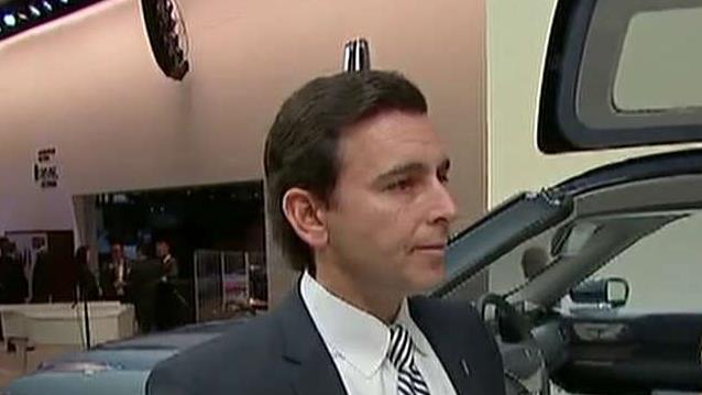 Ford CEO Mark Fields on how his company is prepared to deal with terror threats, Donald Trump’s comments on slapping a tariff on vehicles and corporate taxes and tech privacy.