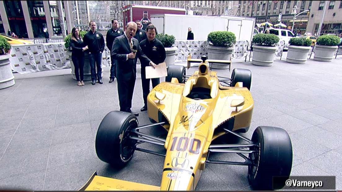 American race car driver John Andretti on putting an IndyCar up for auction with 100% of the proceeds being donated to St. Jude Children’s Research Hospital. .