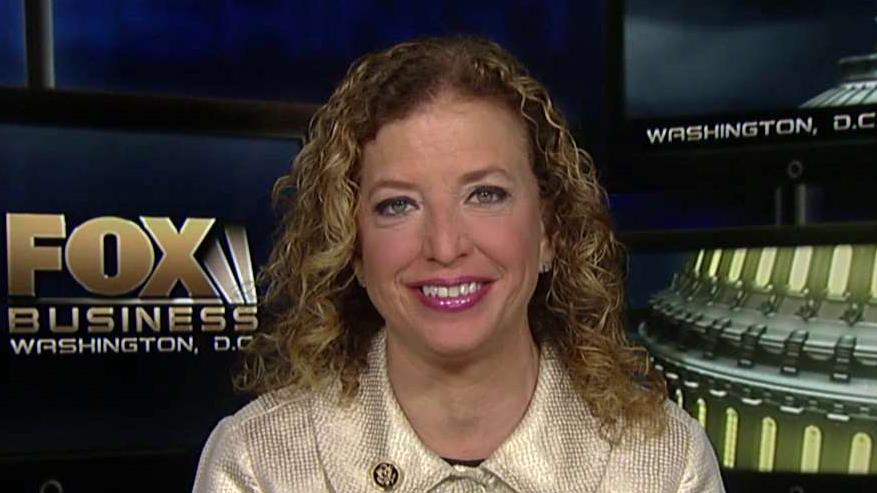 Democratic National Committee Chair Rep. Debbie Wasserman Schultz on the election and Bernie Sanders' campaigns accusations that Hillary Clinton is benefitting unfairly by her ties to the DNC.
