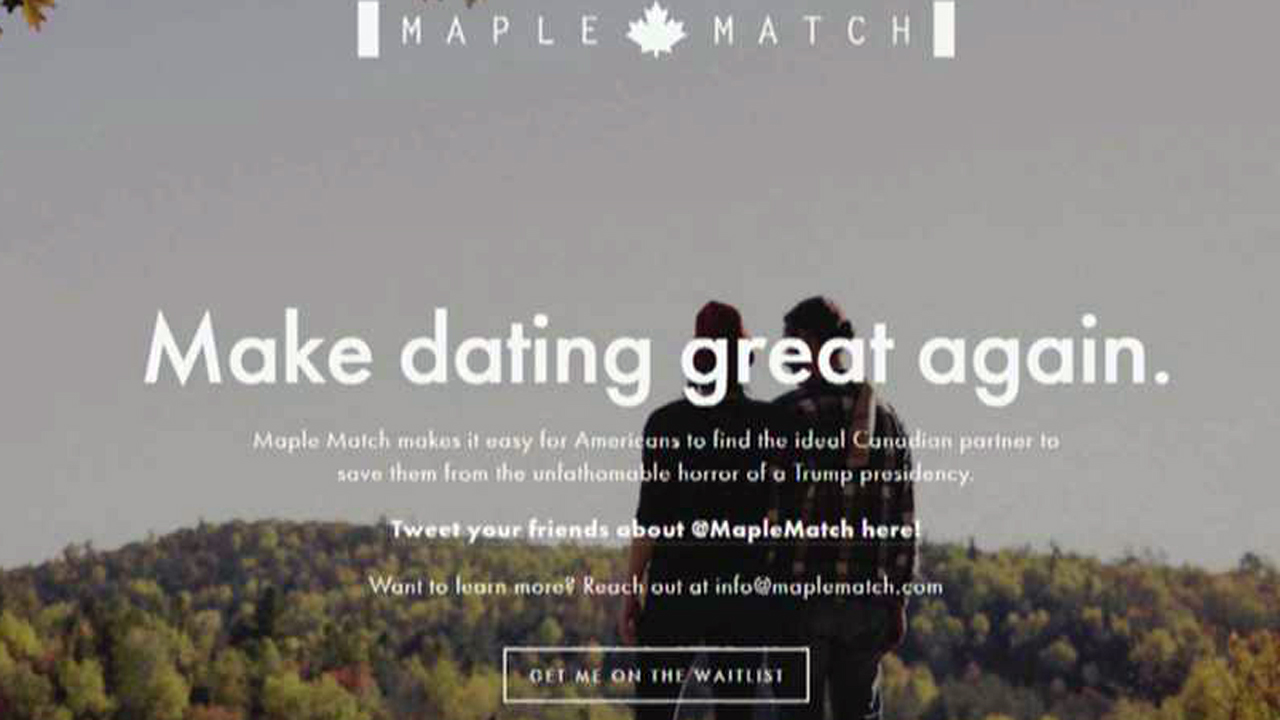 Maple Match CEO Joe Goldman on the dating app that connects anti-Trump Americans with Canadian users.