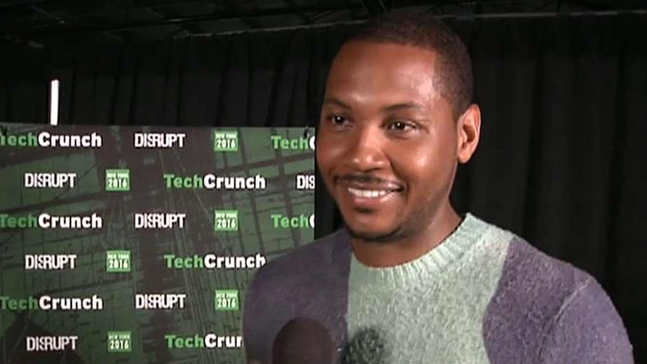 NBA All-Star and M7 Tech Partners founder Carmelo Anthony discusses his latest tech venture from TechCrunch Disrupt in New York City.