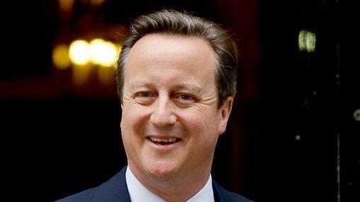 British Prime Minister David Cameron addresses the U.K. Parliament. 
