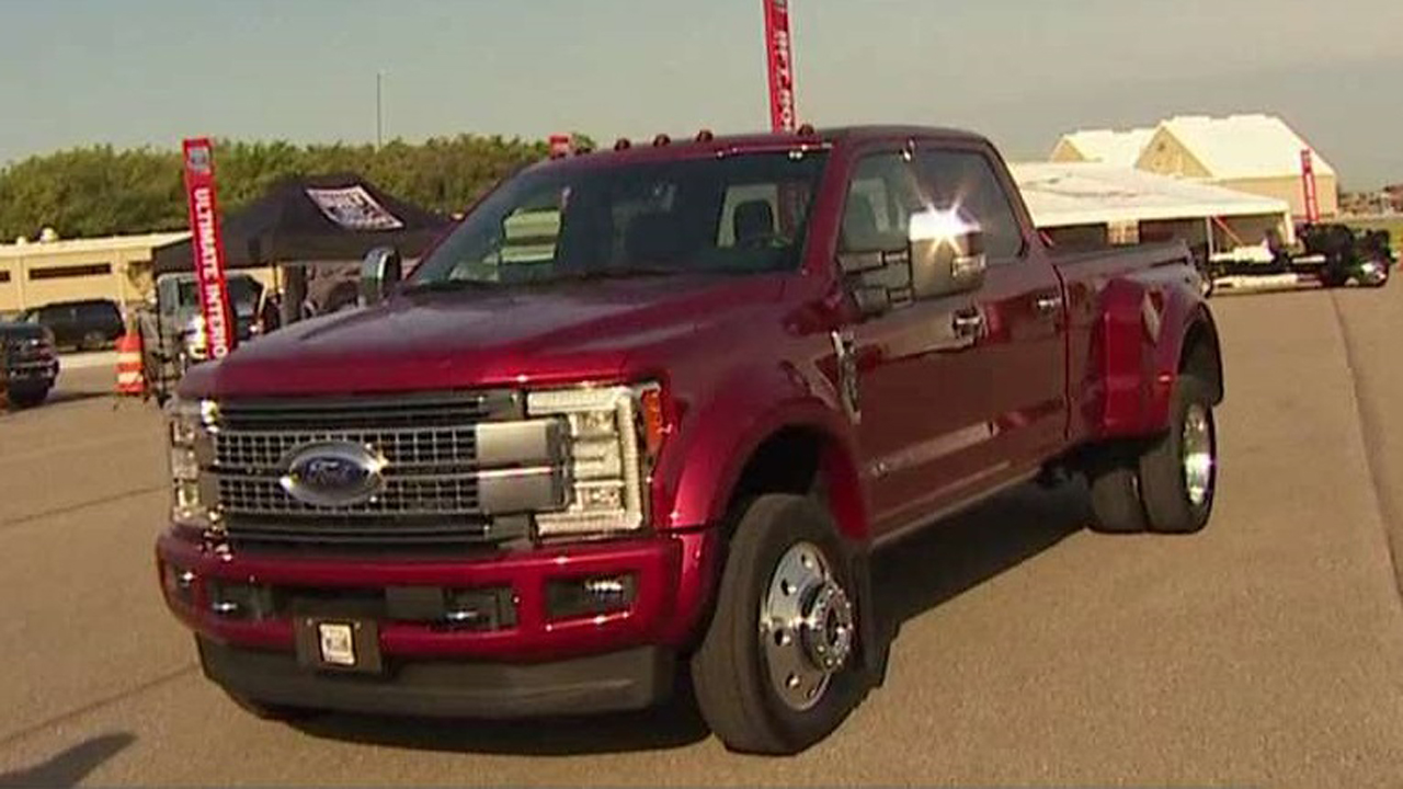 Ford Americas President Joe Hinrichs on the features in the company's new Super Duty trucks.
