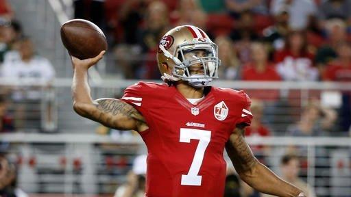 Former NFL quarterback Joe Theismann discusses how San Francisco 49ers quarterback Colin Kaepernick's reluctance to stand during the National Anthem could impact his career. 