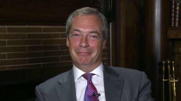 Former UK Independence Party Leader Nigel Farage on campaigning with Donald Trump and the latest on Brexit. 