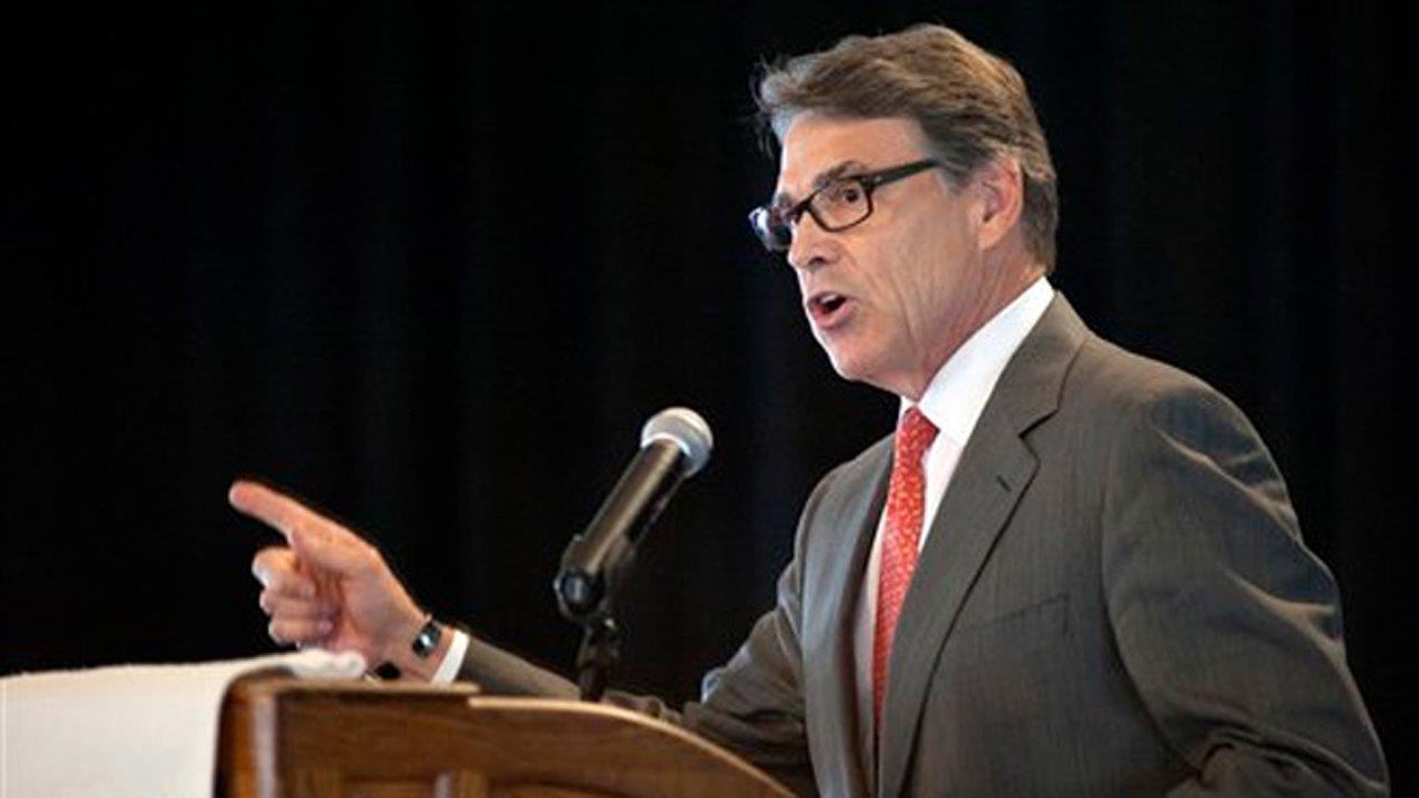 Former Republican presidential candidate Rick Perry responds to reports he will join the cast of the next 'Dancing with the Stars.'