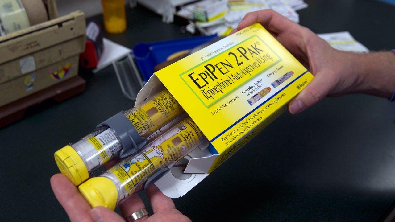 King County EMS James Duren on the Epi Kit the department developed as a less expensive alternative to the EpiPen.