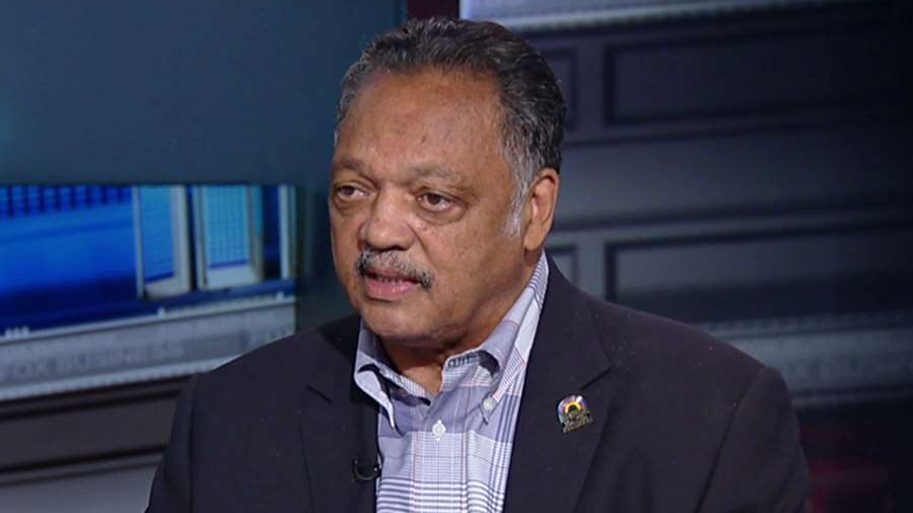 Rainbow Push Coalition Founder Rev. Jesse Jackson reacts to the unrest in Charlotte, North Carolina.