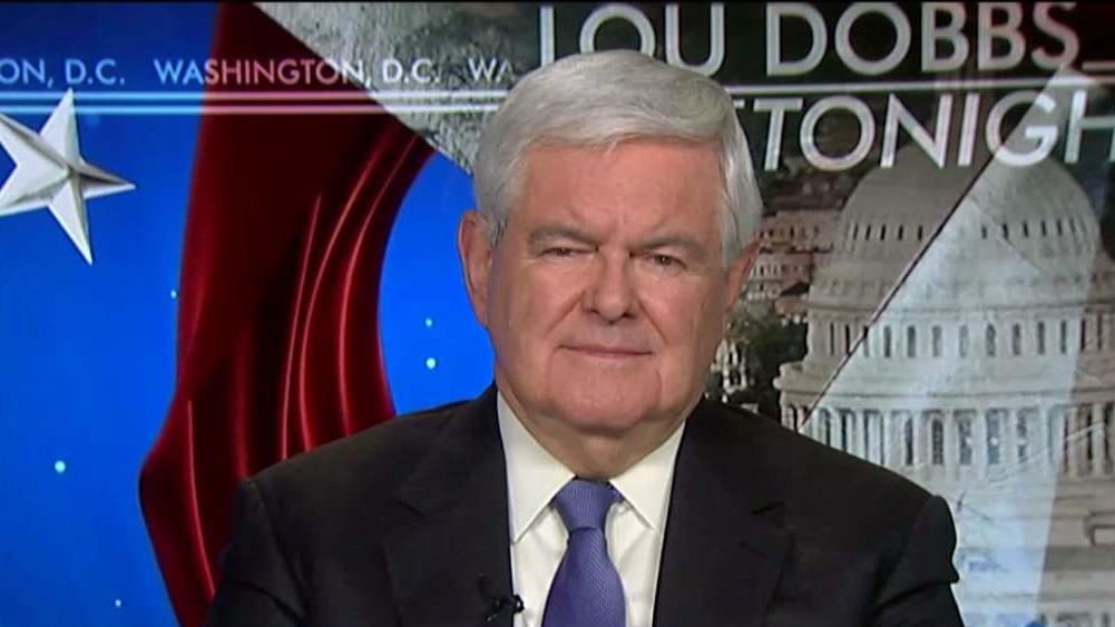 Former Speaker of the House Newt Gingrich on how Donald Trump is quickly catching up to Hillary Clinton in the polls. 
