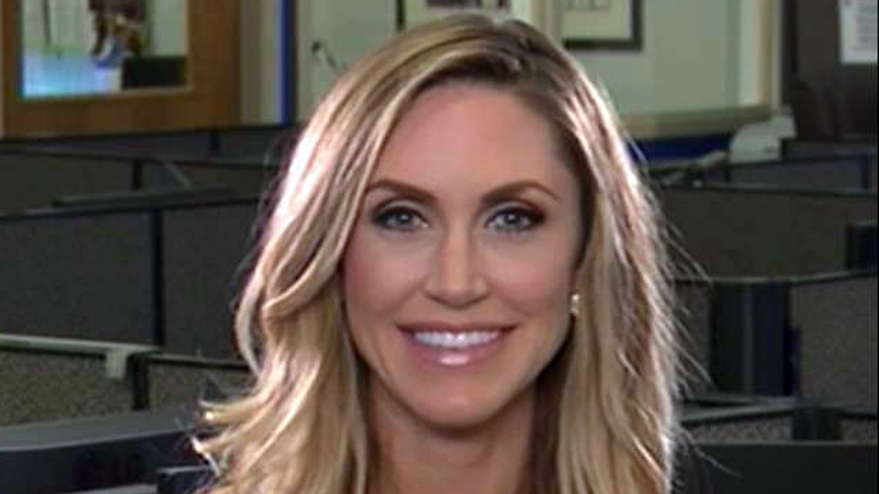 Lara Trump, wife of Eric Trump, on women and millennial voters and media bias against Republican presidential nominee Donald Trump.