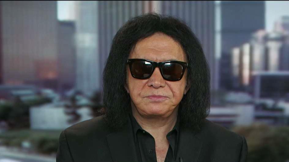 KISS Co-Founder Gene Simmons explains why celebrities should keep their political opinions to themselves and how he plans to help create jobs.