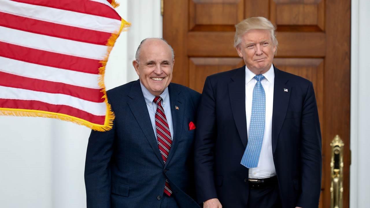 Former New York City Mayor Rudy Giuliani talks with Neil Cavuto about withdrawing from Secretary of State race.