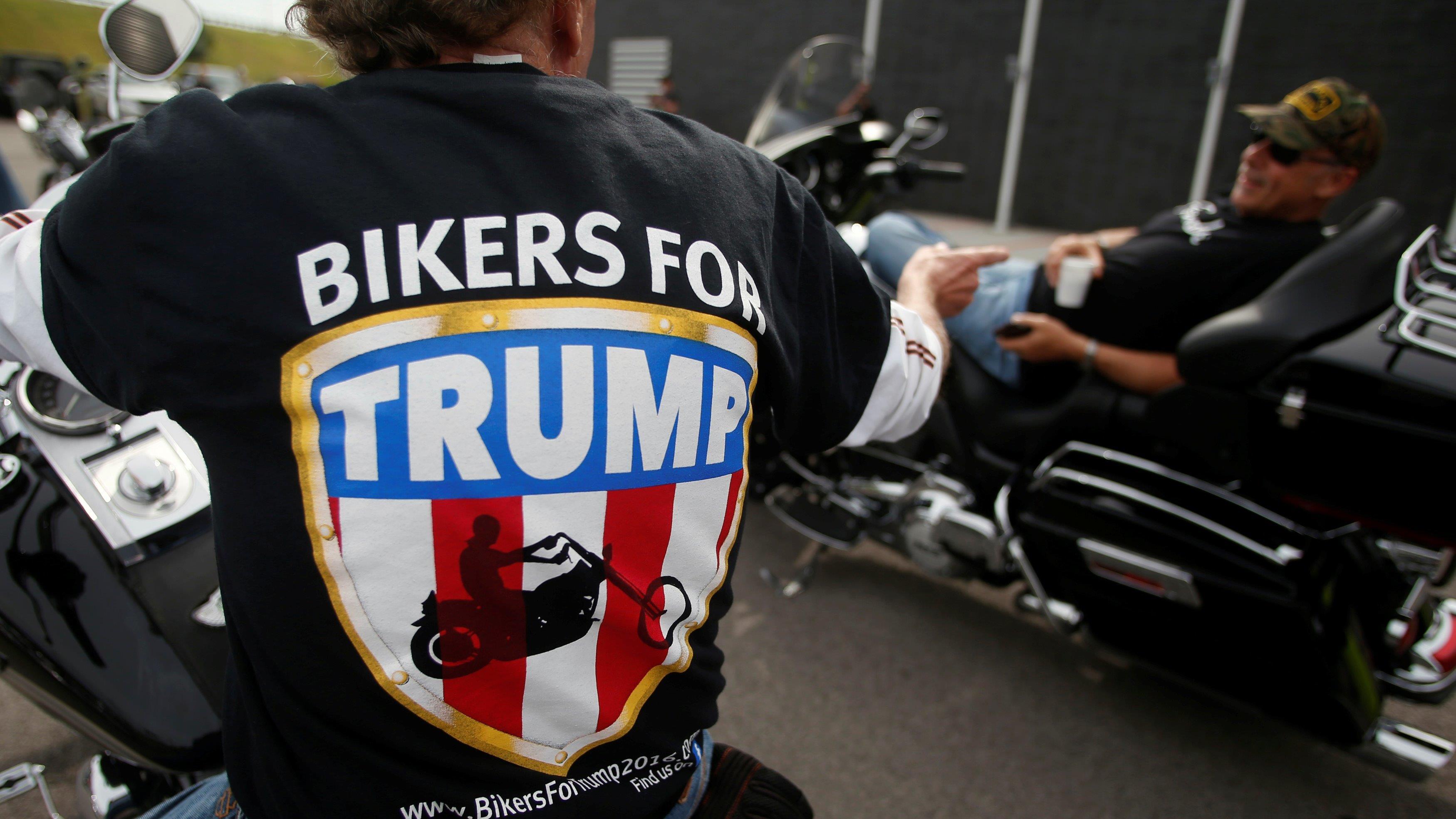 Chris Cox of Bikers for Trump on how the group will help if inauguration protests get out of hand. 