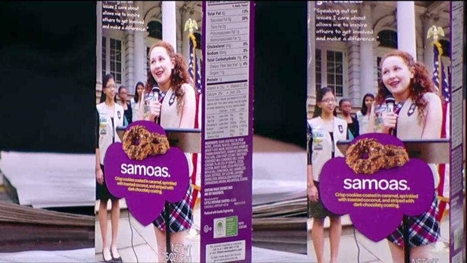 Girl Scout Charlotte McCourt on the unique way she sold so many Girl Scout cookies and her efforts to send cookies to U.S. troops overseas.