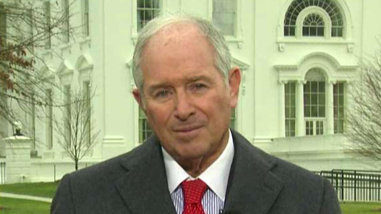 Blackstone Chairman, CEO and co-founder Stephen Schwarzman on the economy and meeting with President Trump. 