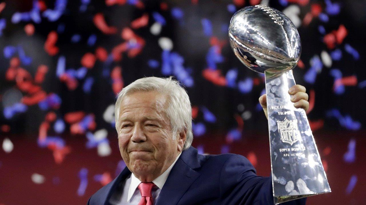 New England Patriots owner Robert Kraft on Patriots quarterback Tom Brady's missing jersey, NFL ratings, some Patriots players not visiting the White House with the team and the future of the Patriots.