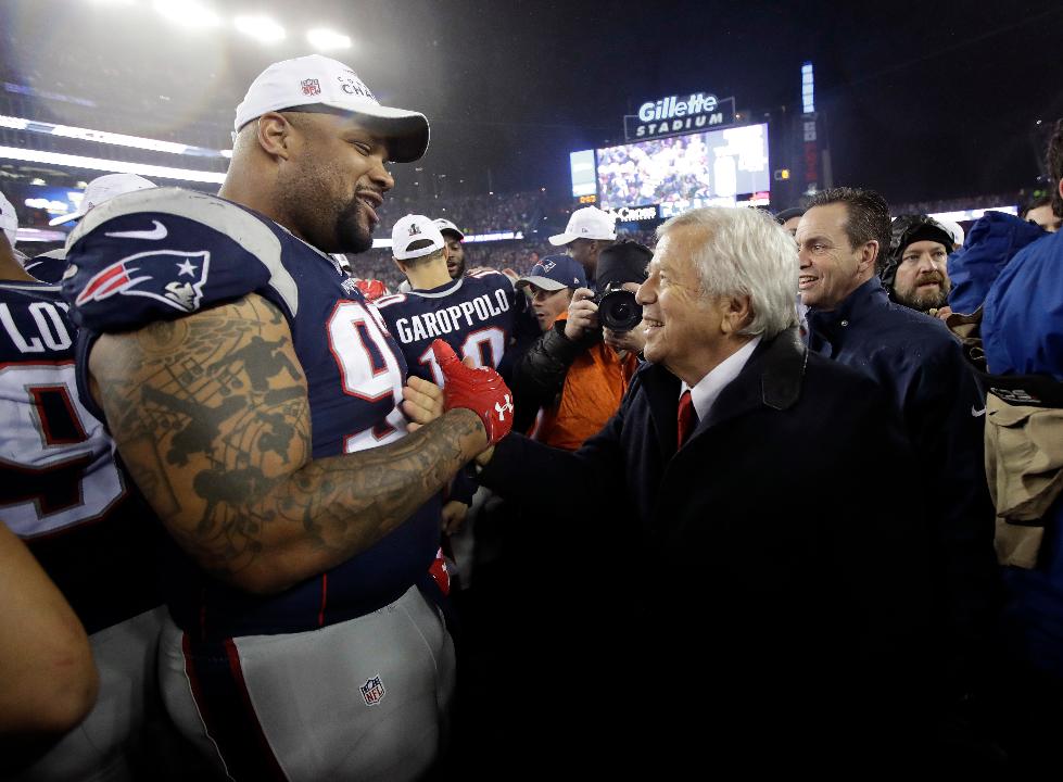 Robert Kraft talks about buying the Patriots, his super star quarterback Tom Brady and coach Bill Belichick.  
