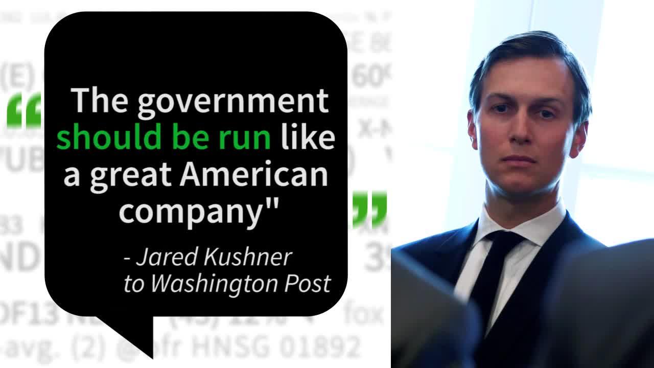 President Trump tapped son-in-law Jared Kushner to lead a new White House office.