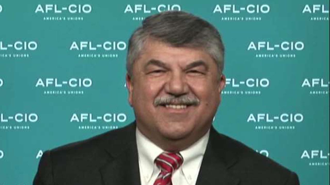 AFL-CIO President Richard Trumka on how President Trump can find support from American union workers. 
