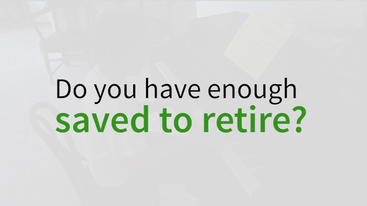 You won't believe how much you need to retire!