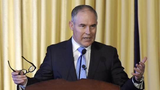 EPA Administrator Scott Pruitt weighs in on his climate agenda. 