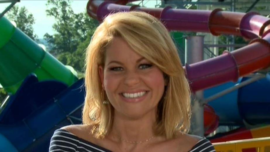 Actress Candace Cameron Bure on First Lady Melania Trump, filming the new season of 'Fuller House' and Kalahari Resorts in Sandusky, Ohio.