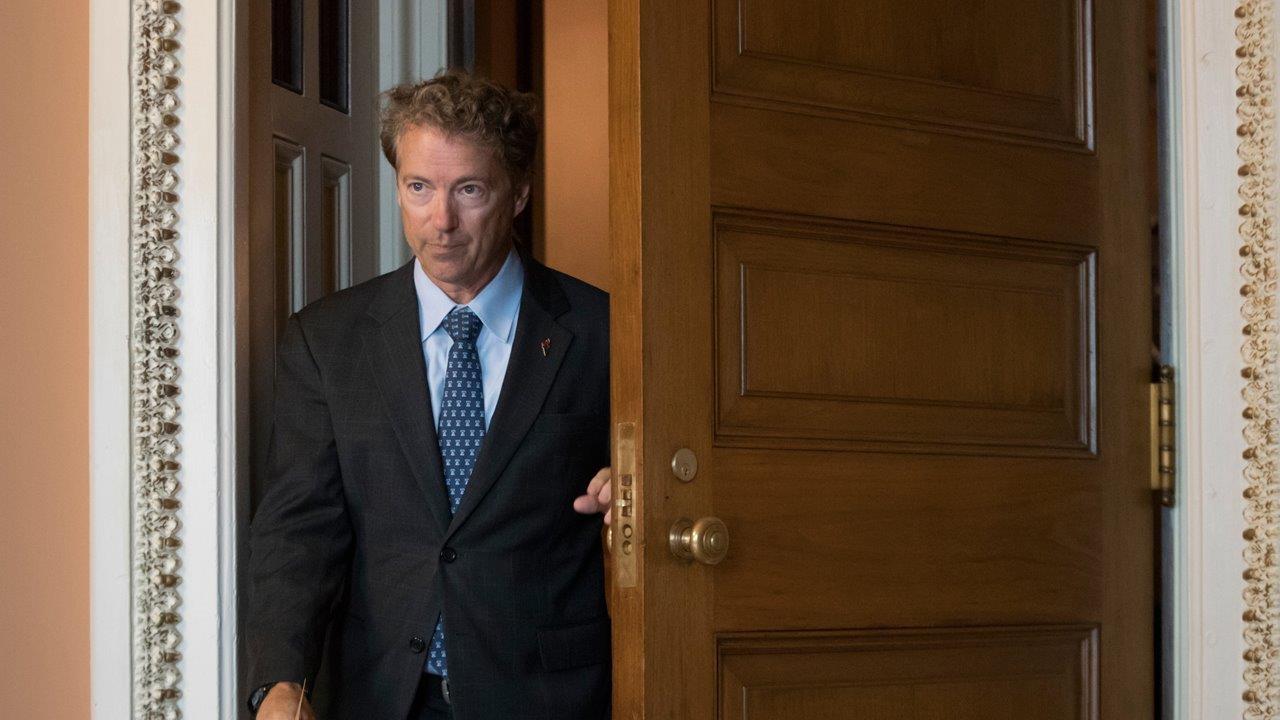 Sen. Rand Paul (R-KY) discusses why he is opposed to the GOP Senate health-care bill.