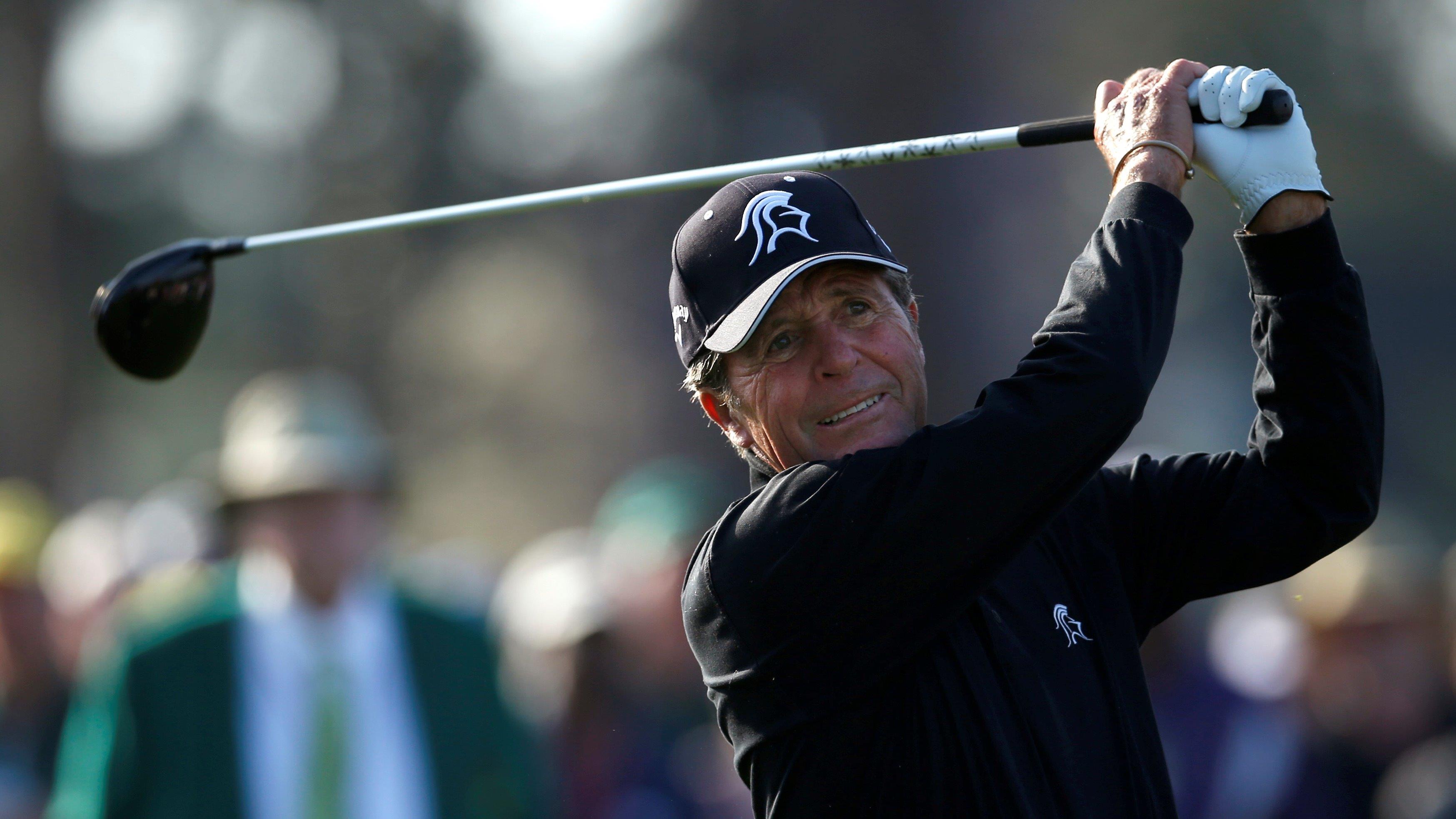 Golf legend Gary Player on his backflip off a boat and the British Open. 