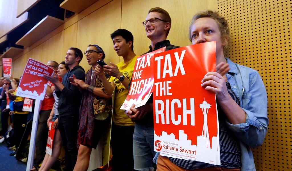 FBN's Stuart Varney sounds off on Seattle's income tax on the wealthy.