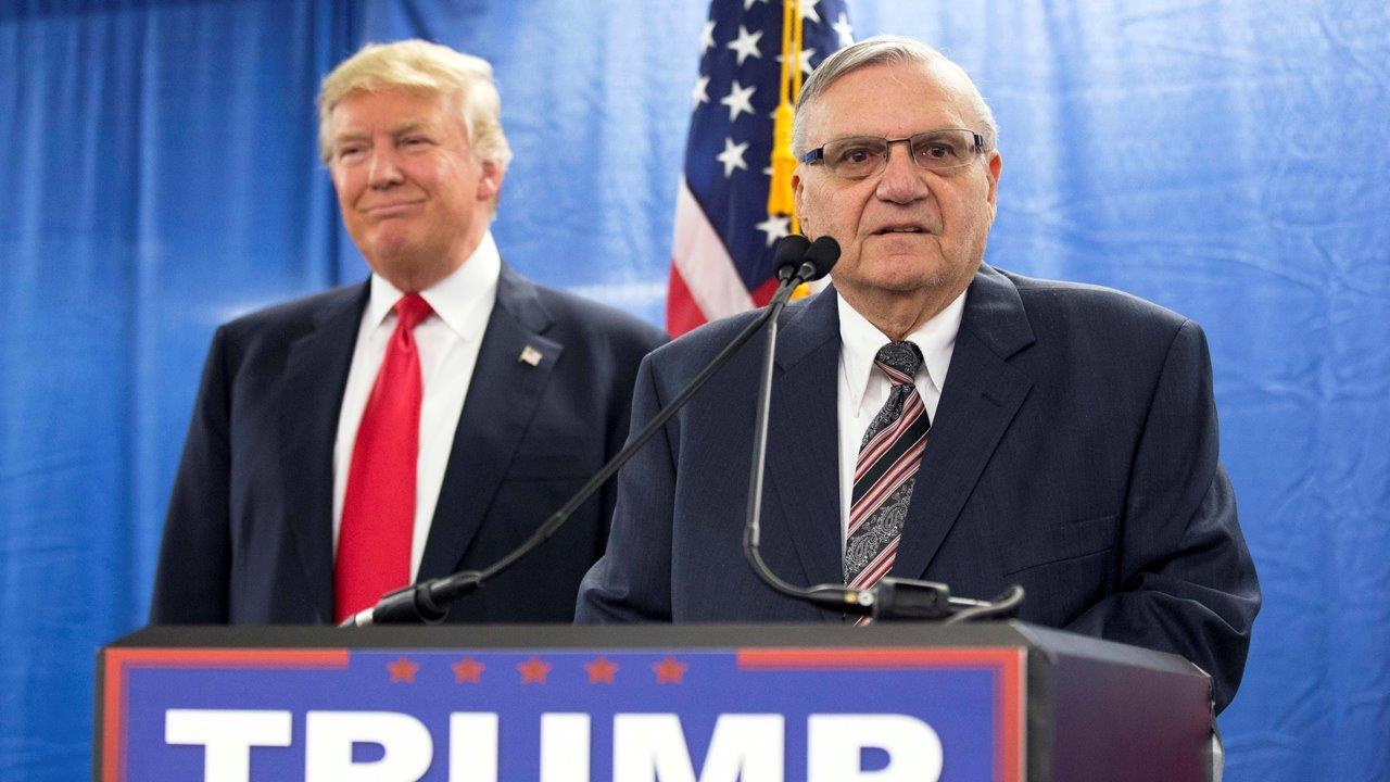 Former Maricopa County Sheriff Joe Arpaio on President Trump and his legal battle.
