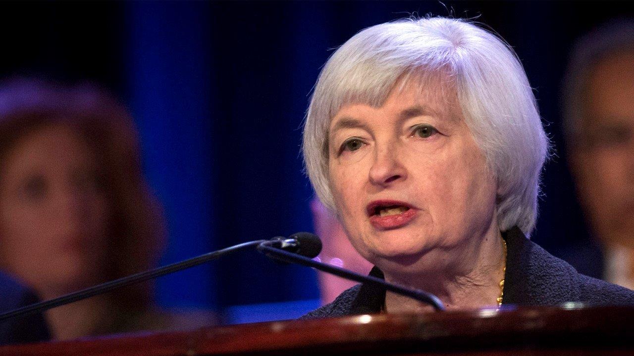 FBN's Adam Shapiro on the highlights from Federal Reserve Chair Janet Yellen's speech in Jackson Hole, Wyoming.