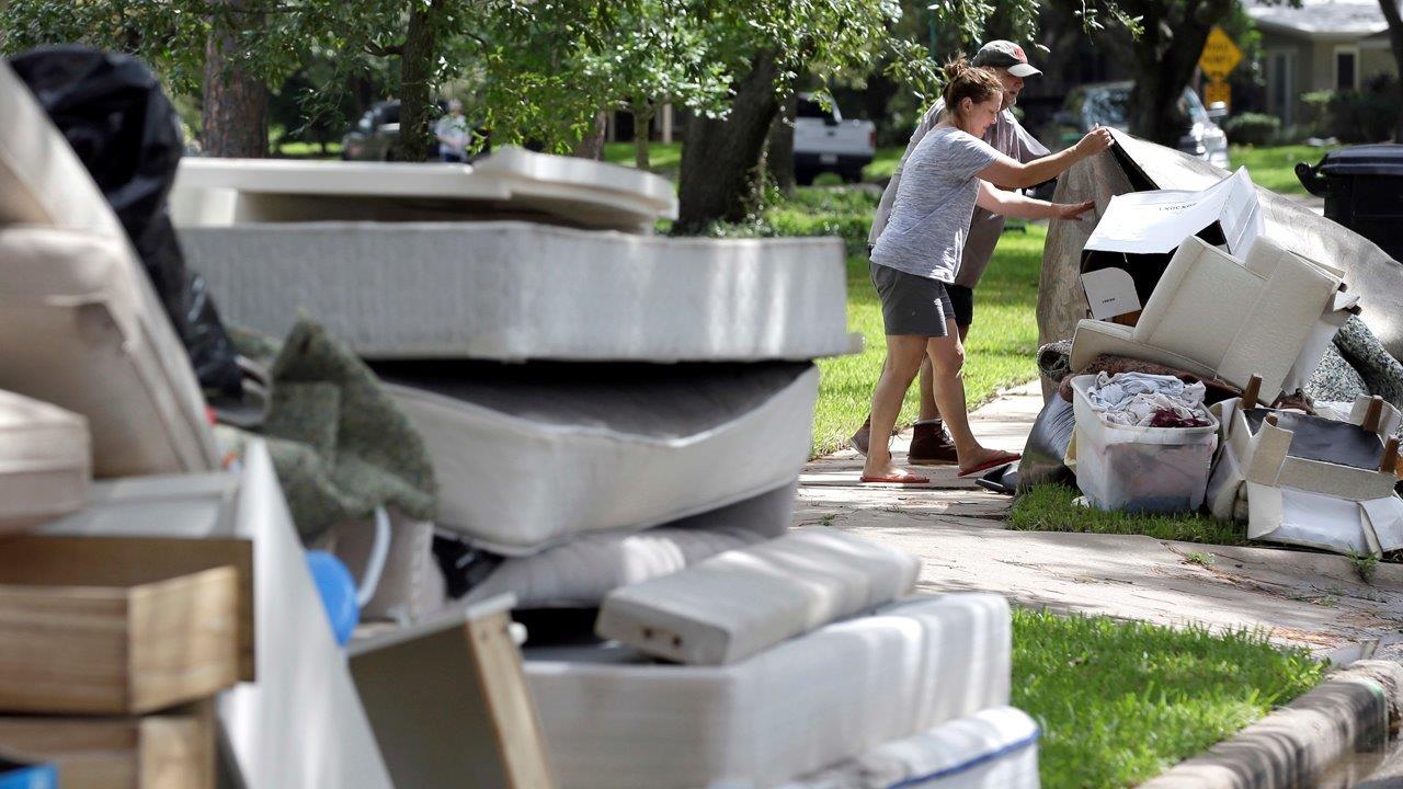 Cleanup efforts begin following Harvey