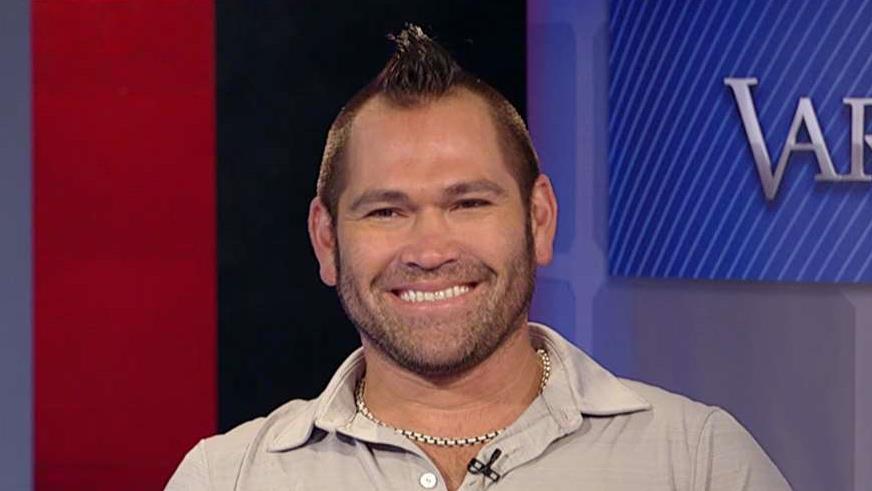 Former MLB all-star Johnny Damon on his virtual reality game and President Trump's tweet in response to ESPN anchor Jemele Hill's comments. 