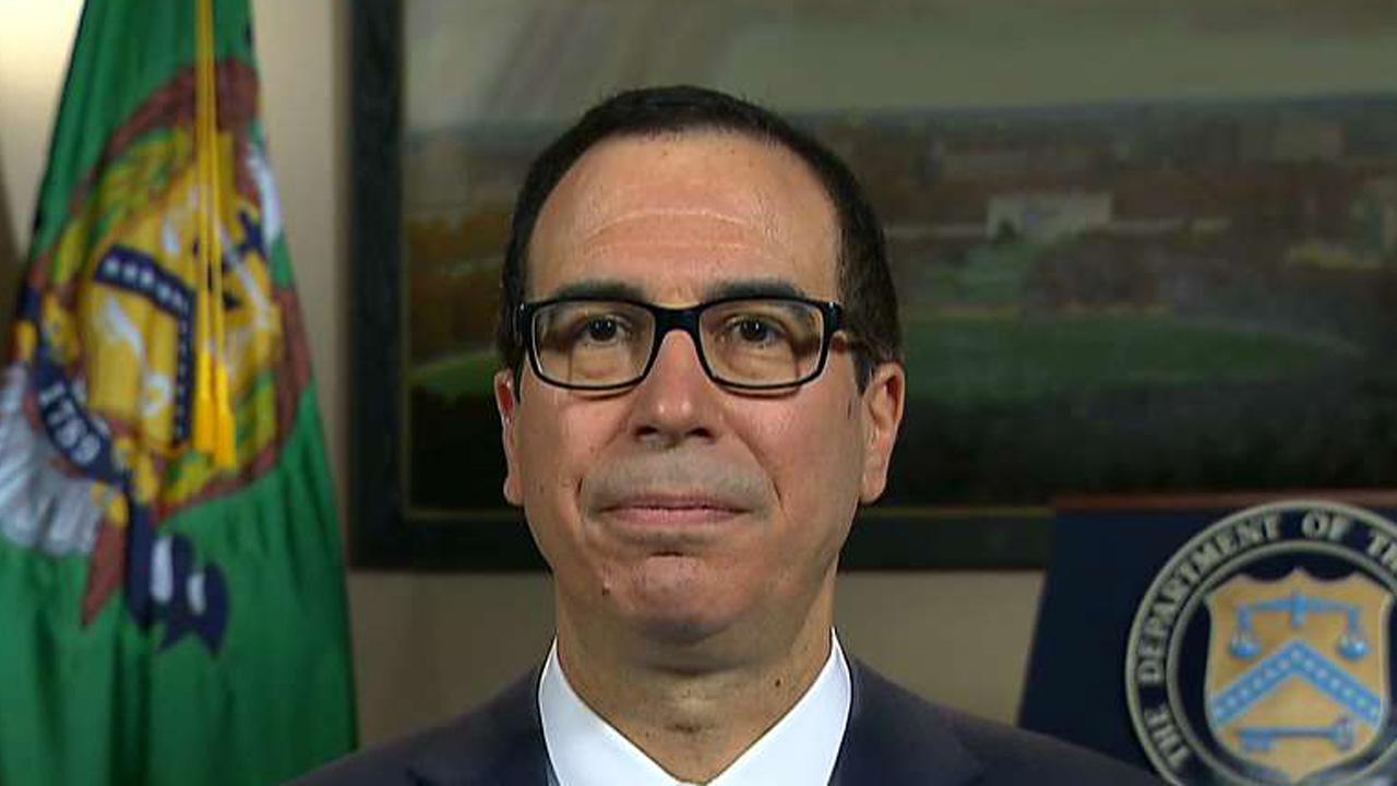 U.S. Treasury Secretary Steven Mnuchin on the state of the economy and North Korea sanctions