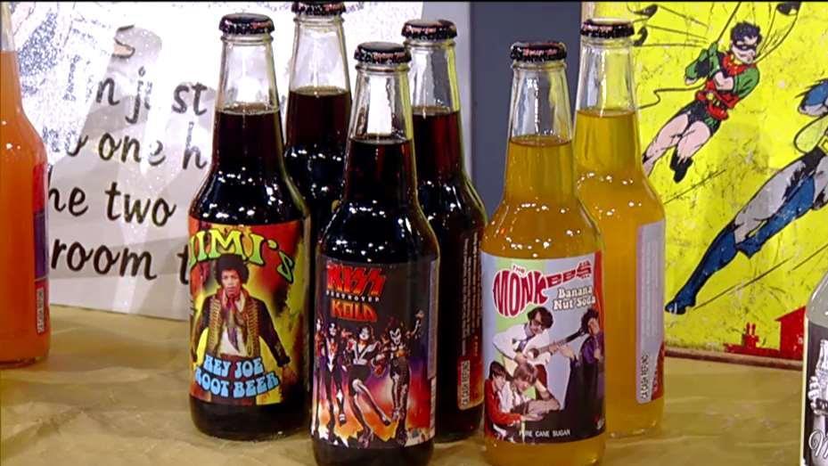 Rocket Fizz co-founders Robert Powells and Ryan Morgan on the company's celebrity licensing for its sodas and its unique flavors.