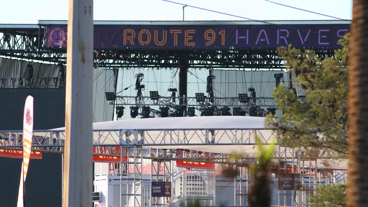 Singer Kaya Jones describes the scene when a gunman opened fire during an open-air concert on the Las Vegas strip.