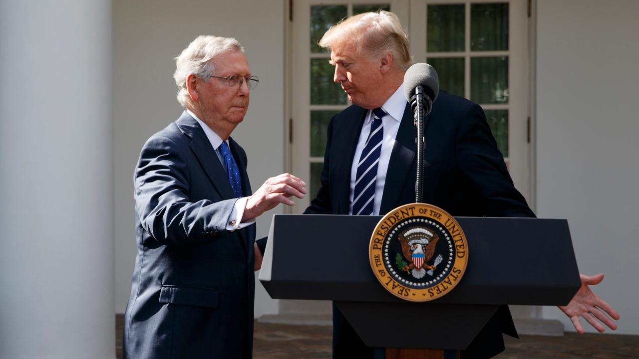 FBN’s Lou Dobbs on President Trump’s press meeting with Senate Majority Leader Mitch McConnell.