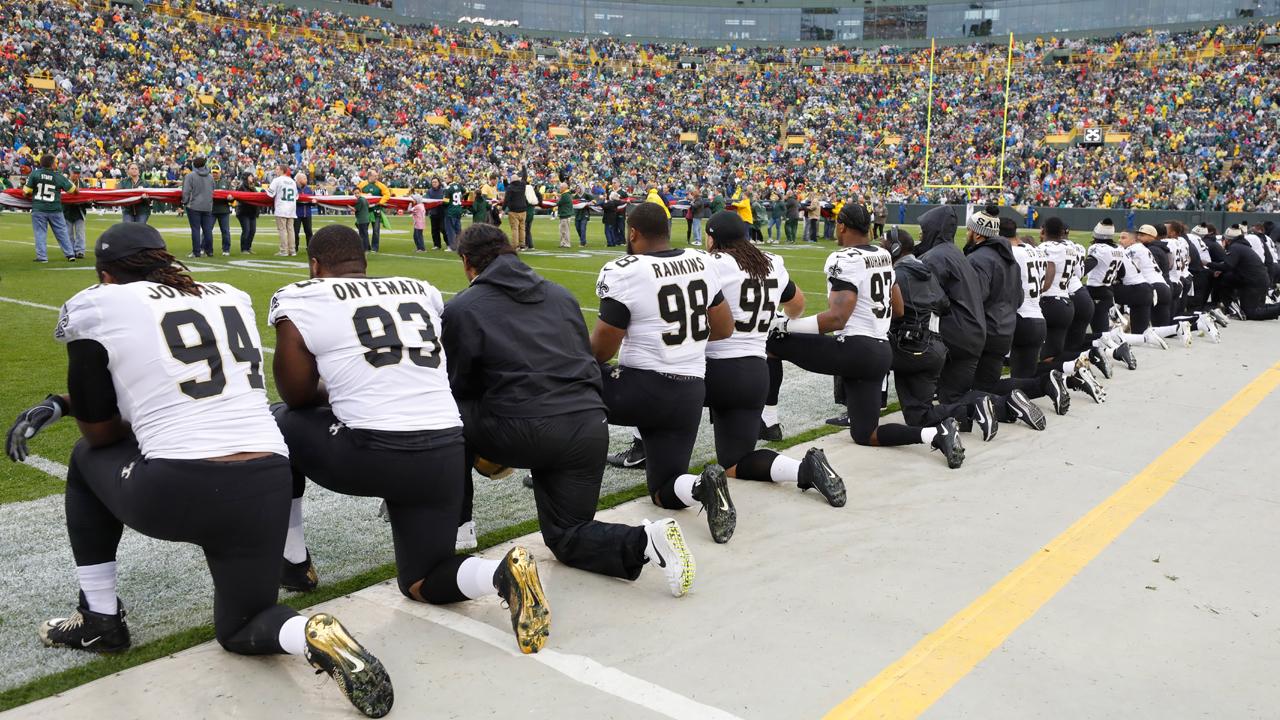 Boycott over anthem protests playing role in NFL ratings drop, poll  suggests