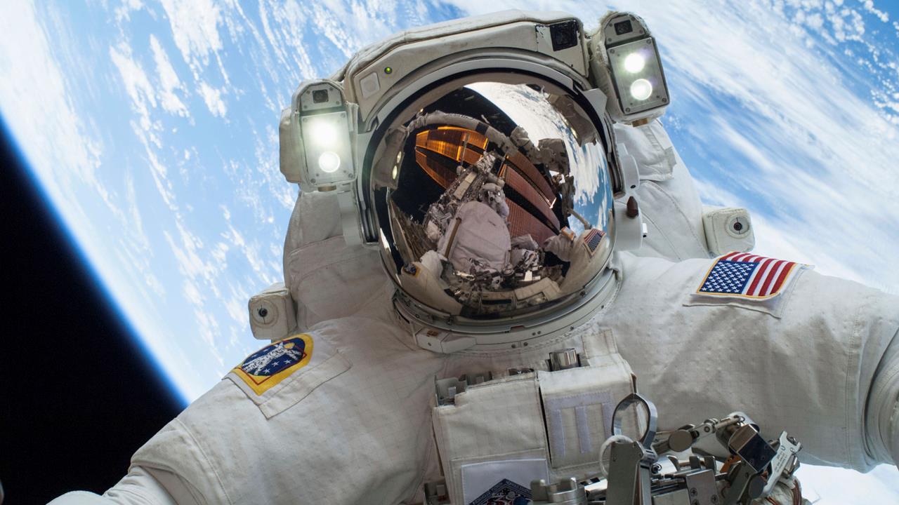 Former NASA Astronaut Eileen Collins on the spacewalks to fix a robotic arm on the International Space Station and America's strategy for space in the future.