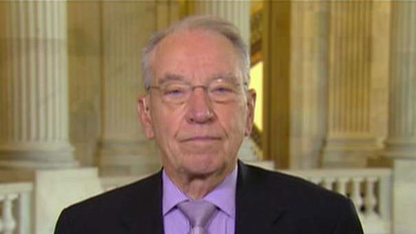 Sen. Chuck Grassley (R-IA) on phasing in the lower corporate tax rate.