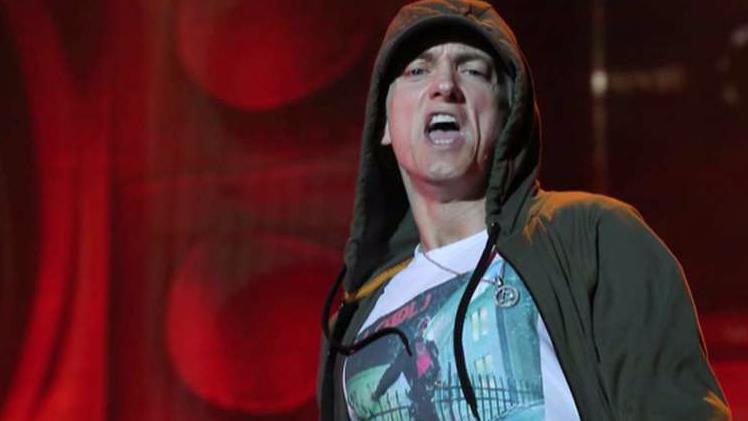 Fox News Headlines 24/7 reporter Carley Shimkus, Independent Women's Forum Patrice Lee Onwuka and Conservative blogger Allie Stuckey react to Eminem’s freestyle rap about President Trump.