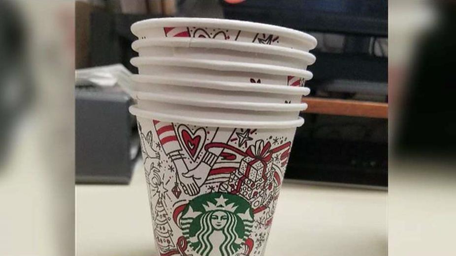 FBN's Tracee Carrasco on a leaked picture of a new Starbucks' holiday cup.
