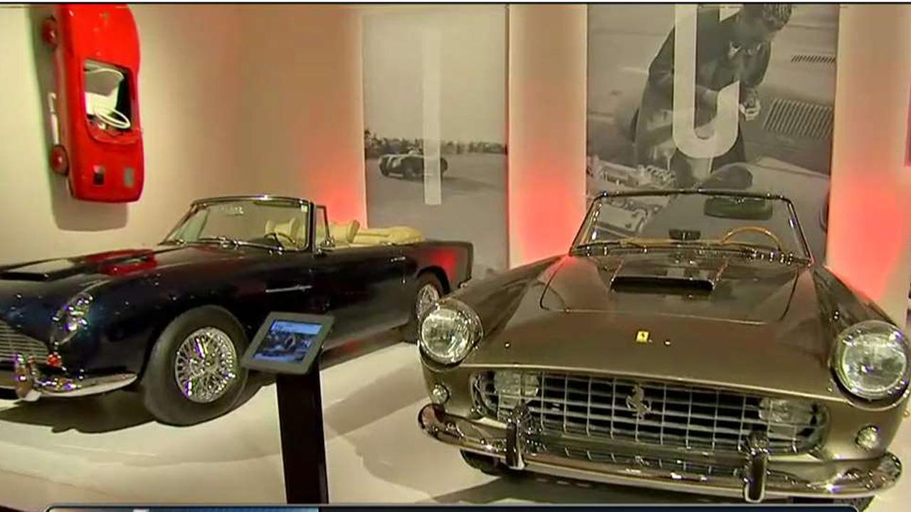 FoxNews.com automotive editor Gary Gastelu highlights some of the cars, including Steve Jobs’s BMW, that are up for sale in a record-breaking auction. 