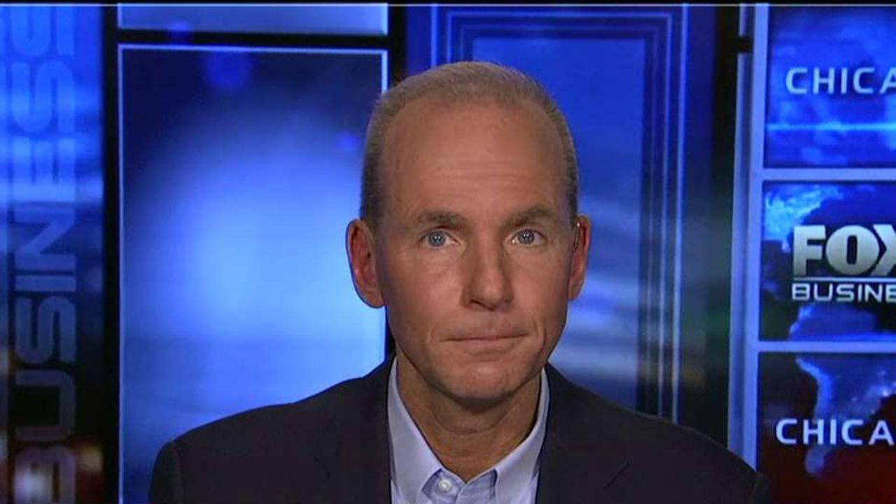 Boeing CEO Dennis Muilenburg on why he believes the GOP’s tax reform plan will help stimulate the U.S. economy. 