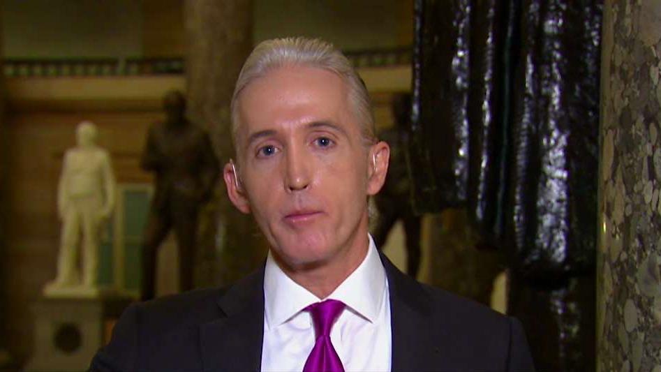 Rep. Trey Gowdy (R-SC) on Attorney General Jeff Sessions considering a probe into the Uranium One deal and the allegations against Senate candidate Roy Moore.