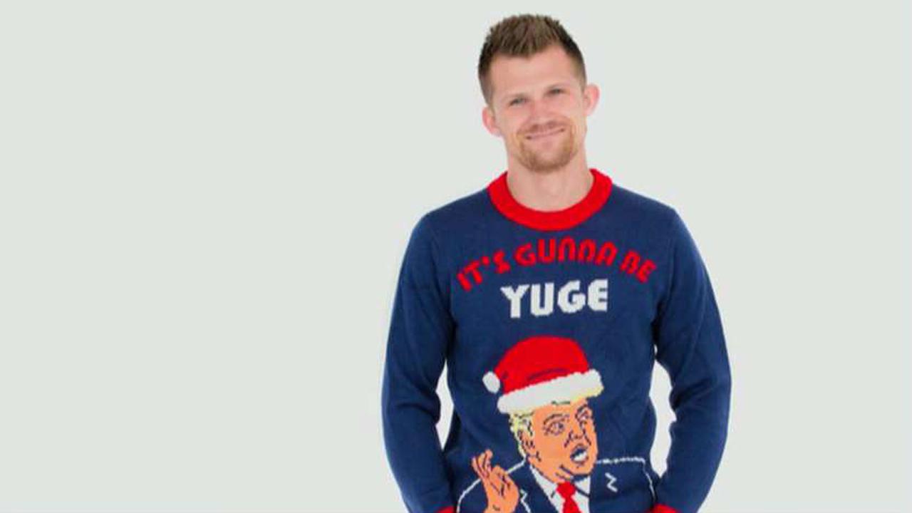 Uglysweaters.com co-founder discusses how the business started and says President Trump’s tax bill will help his business grow.