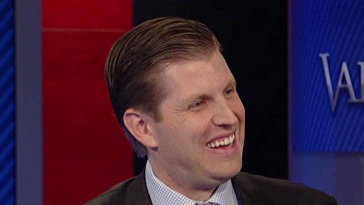 President Trump’s son and Trump Organization EVP Eric Trump on reporters questioning his father's mental health, his demeanor and the economy. 
