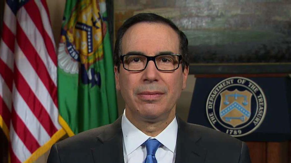 Treasury Secretary Steven Mnuchin on the State of the Union address, the markets, inflation, tax reform, the administration's infrastructure plan, cryptocurrencies and health care.